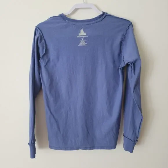 Walt Disney World Graphic T-Shirt Size XS 50th Anniversary Blue Long Sleeve - Picture 6 of 9